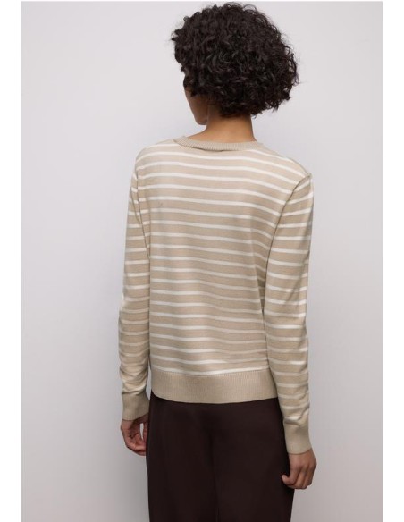 JERSEY RAYAS BEIGE