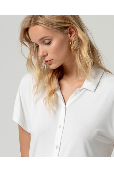 CAMISA PUNTO BAMBU BLANCO