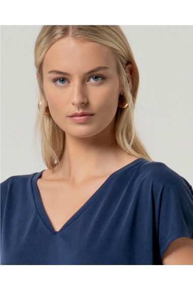 CAMISETA MODAL AZUL MARINO 2