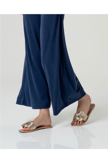 PANTALON MODAL FLUIDO AZUL MARINO