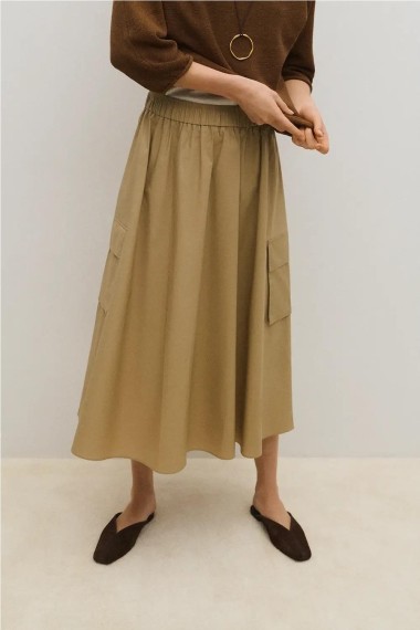 FALDA DAKAR CAMEL