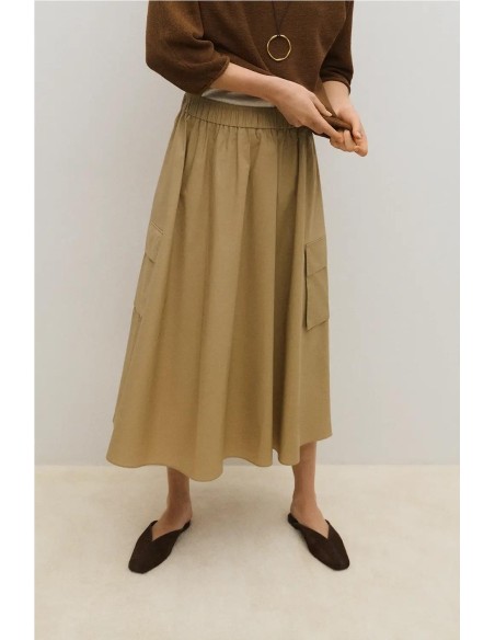 FALDA DAKAR CAMEL