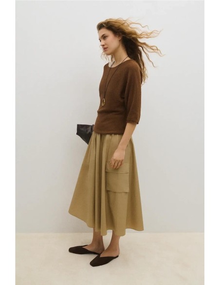 FALDA DAKAR CAMEL