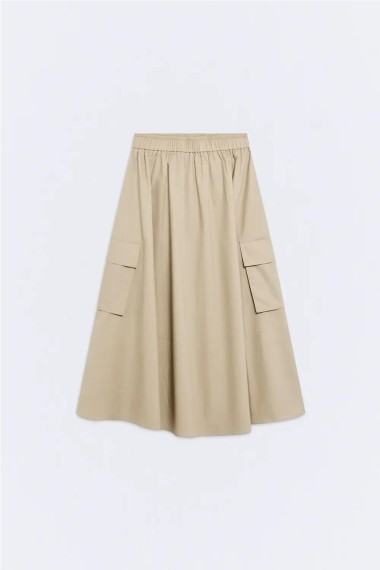 FALDA DAKAR CAMEL