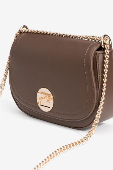 BOLSO PEQUEÑO CADENA MARRON 2