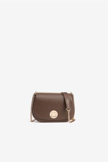 BOLSO PEQUEÑO CADENA MARRON