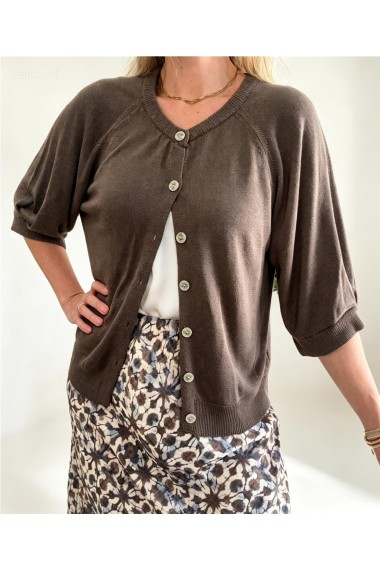 CARDI PUNTO MARRON 2