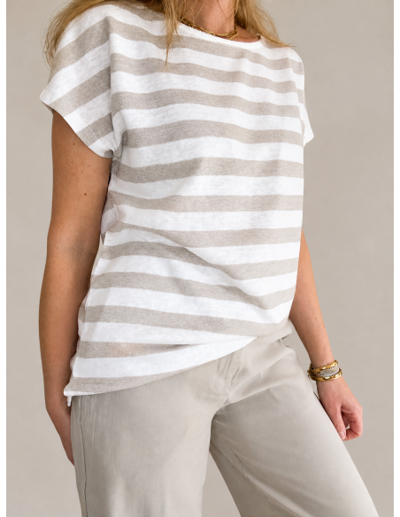 CAMISETA LUXI CRUDO